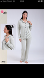 💚 Pyjama Femme Élégant &amp; Confortable – Couleur Vert 💚
