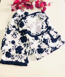 **Ensemble de Pyjama Floral Élégant - Confort et Chic pour Vos Moments de Détente**