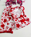 **Ensemble de Pyjama Floral Élégant - Confort et Chic pour Vos Moments de Détente**