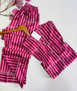 Pyjama Satiné Femme – Élégance & Douceur en Rose