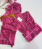 Pyjama Satiné Femme – Élégance & Douceur en Rose