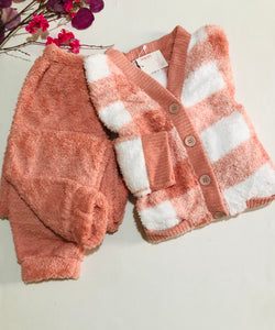 (Copie) 🧡 Pyjama 2 Pièces Femme en Polaire – Ultra Doux & Hyper Confort (Couleur Saumon) 🧡