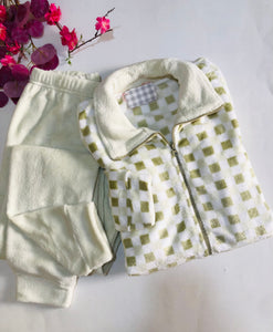 Pyjama Femme Miss  - Douceur Polaire et Élégance Confortable