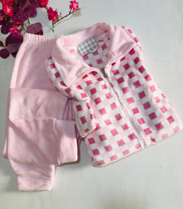 Pyjama Femme Miss  - Douceur Polaire et Élégance Confortable