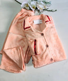 Pyjama Polaire Orange avec Col Zippé – Confort et Énergie pour l'Hiver 🧡❄️