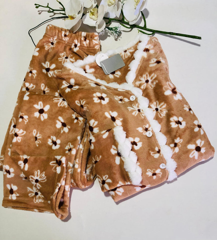 Pyjama Douillet en polaire -