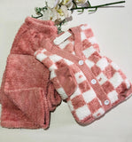 Pyjama Douillet en Polaire - Modèle Check & Confort