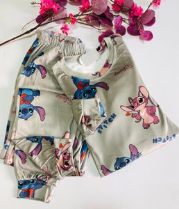 Pyjama velours Femme à Motifs Fun et Confortable
