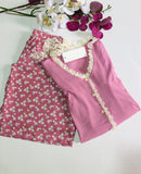 Pyjama Femme en Coton et rayon – Élégance et Douceur