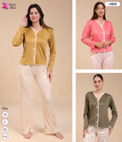 Pyjama Femme Élégance Bohème –  🌿