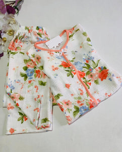 Pyjama Femme Floral – Douceur & Fraîcheur Pastel 🌼
