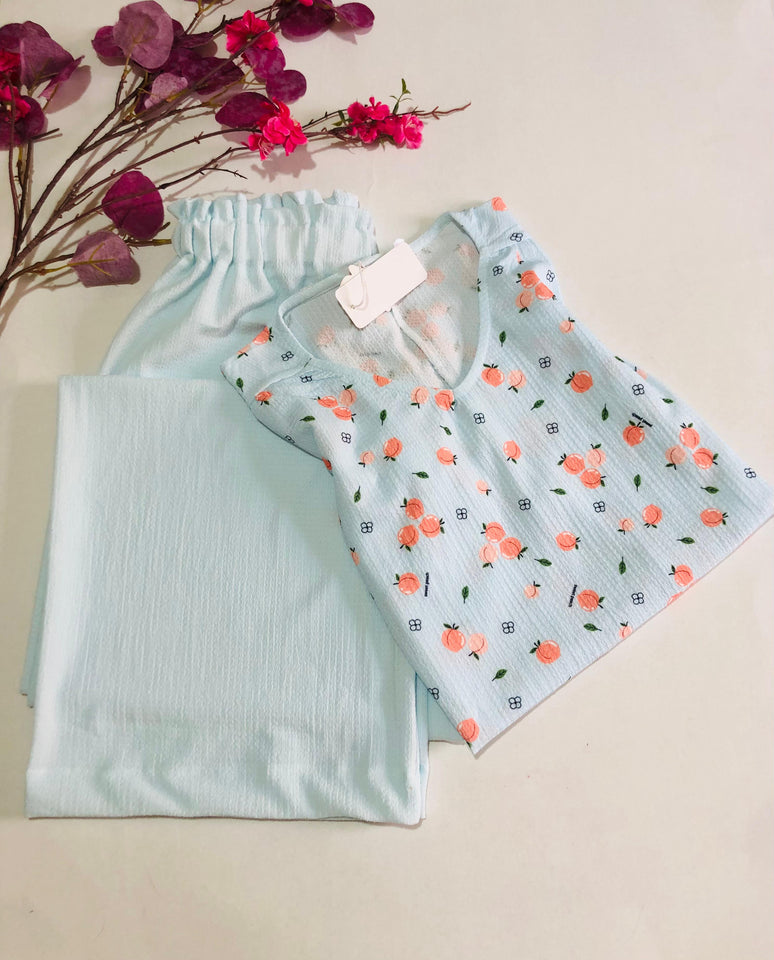 Pyjama Lina mode- Confort Douillet et Style Intemporel