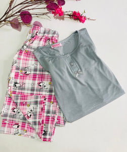 Pyjama Femme "MISS" - Douceur et Style pour des Moments Cocooning