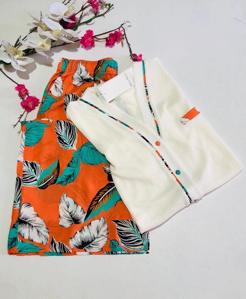 Pyjama Femme MISS - Pantalon Rallongé &; T-Shirt en Viscose – Confort Ultime et Style Intemporel