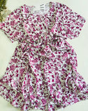 Robe Pyjama Femme Demi-Manches – Élégance Florale en Rayonne 🌸