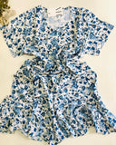 Robe Pyjama Femme Demi-Manches – Élégance Florale en Rayonne 🌸