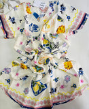 🌸 Robe de Nuit Femme en Tissu Rayon – Douceur Florale &amp; Confort Élégant 🌸 Tissu : 100 % Rayon