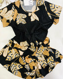 🖤 Robe de Nuit Femme en Tissu Rayon – Chic &amp; Nature au Quotidien 🖤