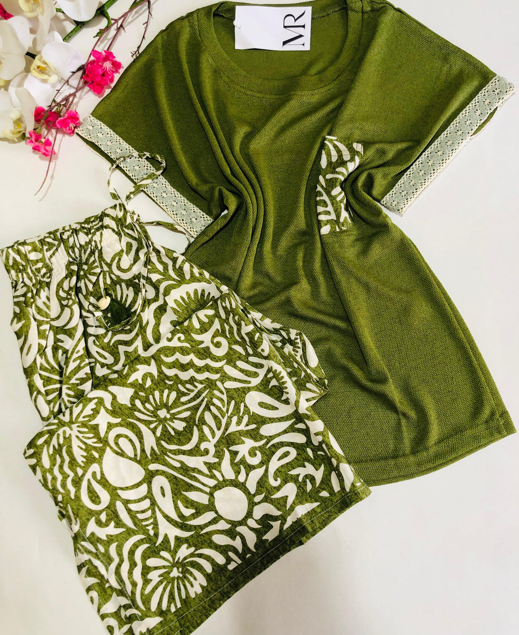 Pyjama Femme Décontracté – Élégance Bohème et Confort Absolu