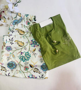 Pyjama Femme Grande Taille – Élégance Verte &; Détente 🍃
