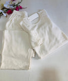 Pyjama Femme 2 Pièces en Tricot –manche langue