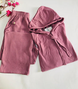 🌸 Pyjama Femme en Fibre de Coton Rose – Douceur &amp; Confort 🌸