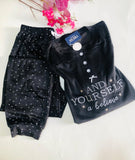 🌸 Pyjama Femme en Velours Doux – TRESS 🌙