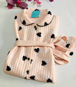 Peignoir Femme CarlaBento 🌸 Luxe et Douceur