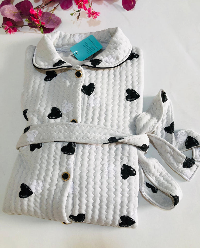 Peignoir Femme CarlaBento 🌸 Luxe et Douceur