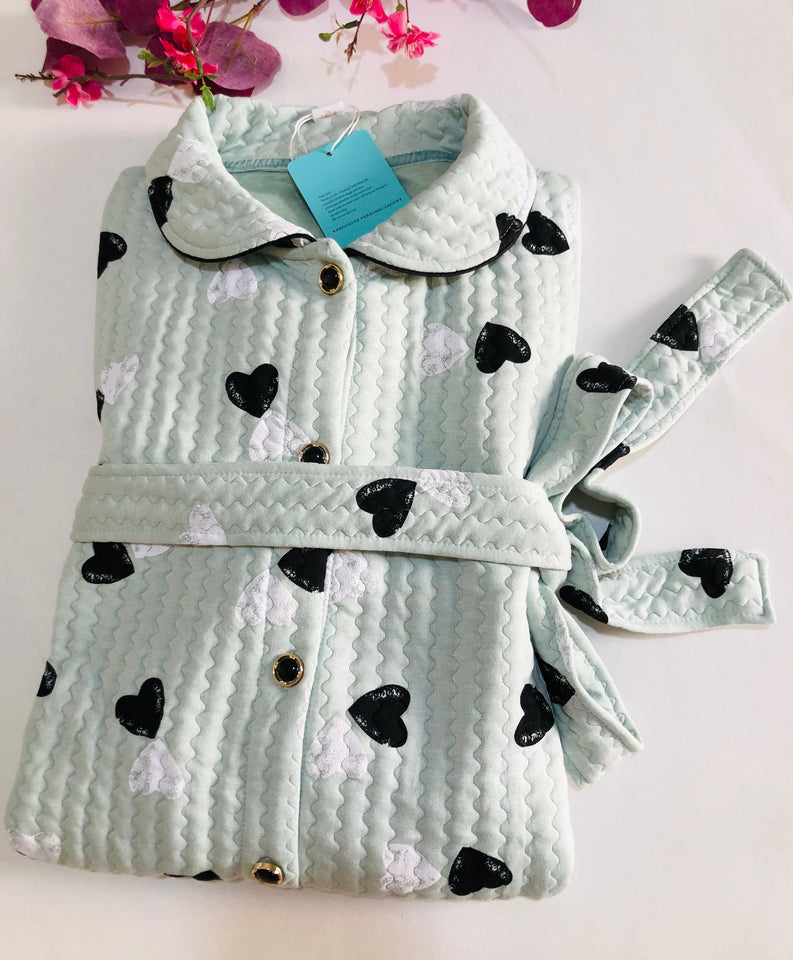 Peignoir Femme CarlaBento 🌸 Luxe et Douceur