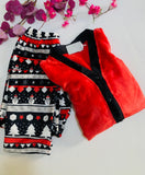 Pyjama Doux Femme Flora  - Confort Polaire et Élégance