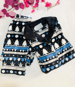 💙 Pyjama Femme en Tissu Polaire – Doux & Ultra Chaud