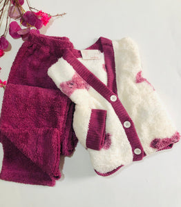 🧸 Pyjama Femme en Polaire – Chaleur & Élégance d’Hiver ❄️💕