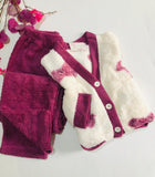 🧸 Pyjama Femme en Polaire – Chaleur & Élégance d’Hiver ❄️💕