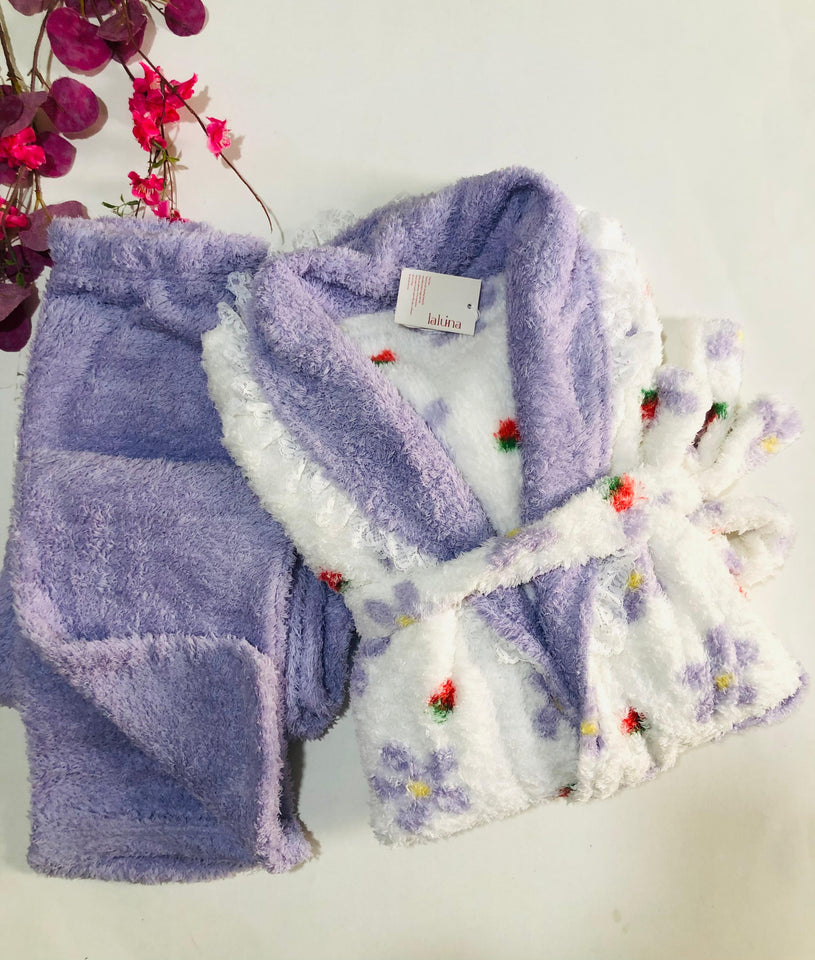 Pyjama Femme en Polaire Homogénats Collection – Confort & Douceur Absolus 🌙🧸