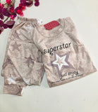 Pyjama Femme polaire « Superstar Just Enjoy » 🌟