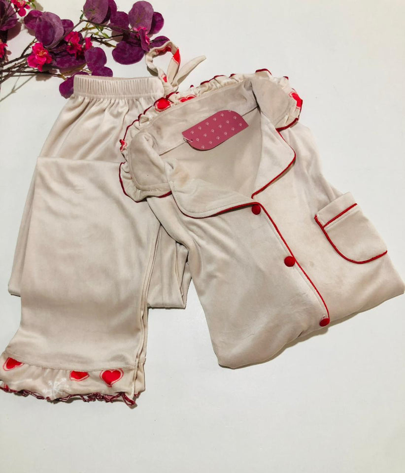 ✨ Pyjama Femme en Velours – Élégance & Confort ✨