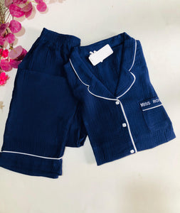 Ensemble Pyjama Femme – Confort ; Élégance manche langue