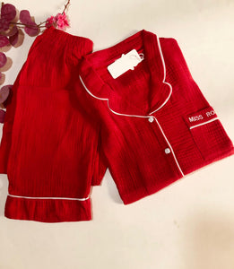 Ensemble Pyjama Femme – Confort ; Élégance manche langue