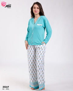 Pyjama Femme Confort & Douceur 💚🌸