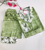 ✨ Pyjama Satin Femme Vert – Élégance & Douceur ✨ (Copie)