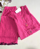 Pyjama Femme Fuchsia – Éclat & Confort demi manche 💖✨