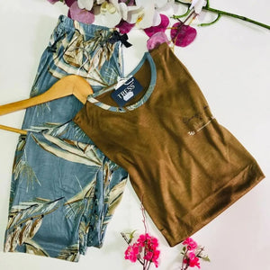 🌿 Pyjama Femme en Rallon – Élégance Naturelle & Confort Absolu 🌿