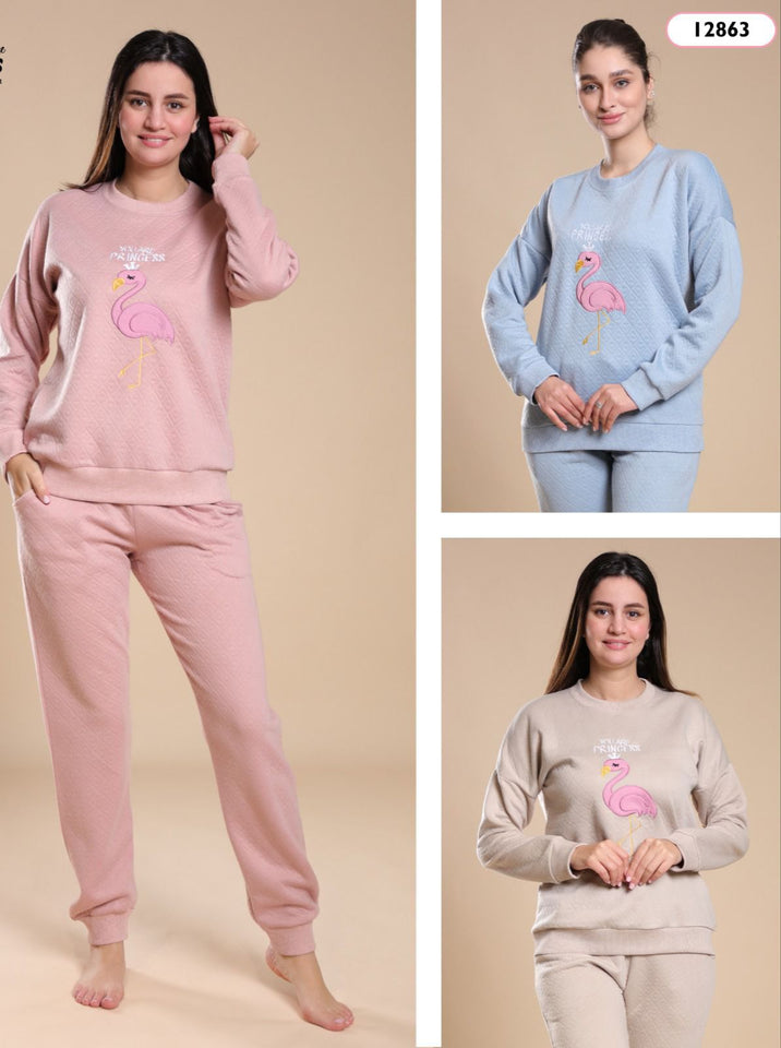ensemble coton deux pièces confortable et doux