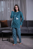 Pyjama Femme en Tissu Polaire - Douceur et Chaleur pour Vos Soirées Cocooning