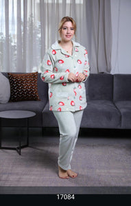Pyjama Polaire Femme - Couleur Noire Élégante 🖤