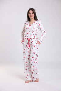 🤍❤️ Pyjama Femme Élégant ❤️🤍