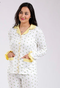 Pyjama Femme en Coton – Élégance et Confort Naturel