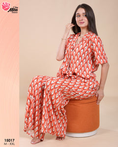 Pyjama "MISS" en Rayon – Douceur et Élégance pour Vos Nuits
