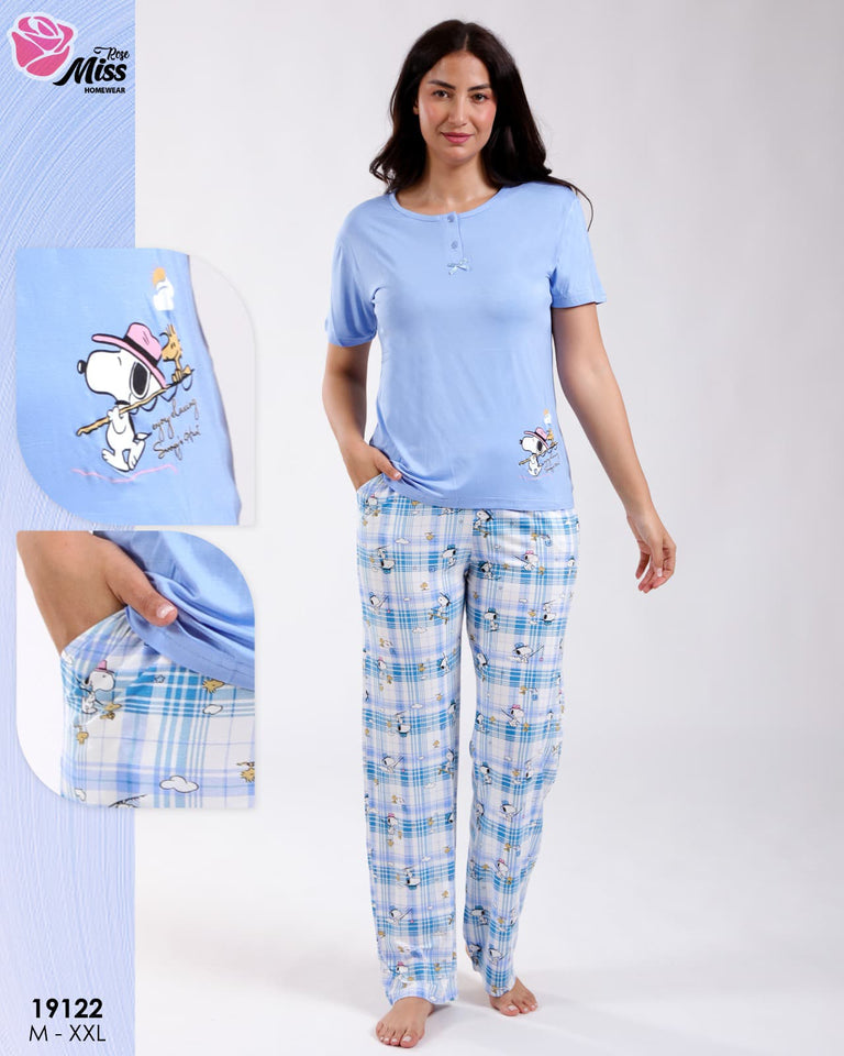 Pyjama MISS  - Confort sur Mesure et Élégance Discrète